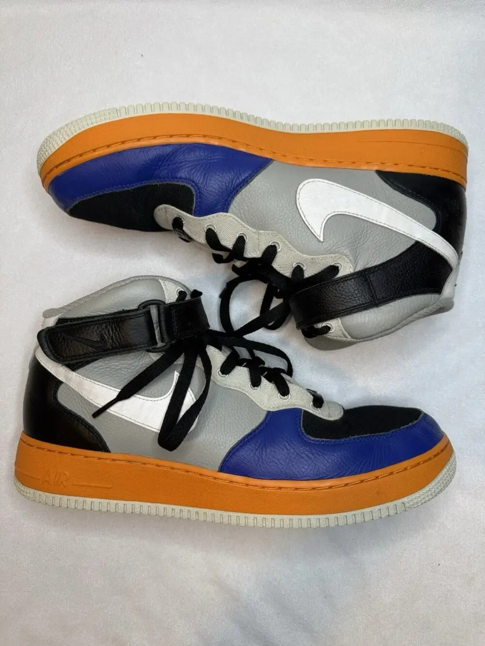 Nike Air Force 1 Mid By You Custom Strap High Top Men’s Size 11.5 DV3908-900